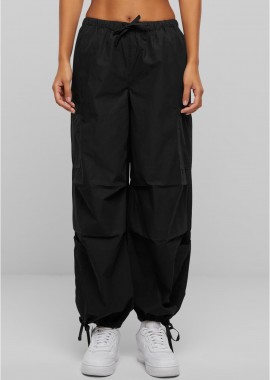 Urban Classics - Ladies Cotton Cargo Parashute Pants Urban Classics TB6842-00007 Black