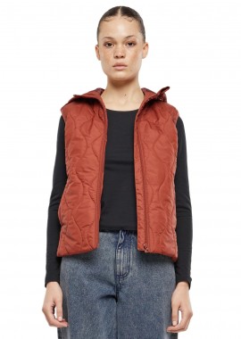 Urban Classics - Ladies Super Light Puffer Vest Urban Classics TB7009-17539 Darkrust