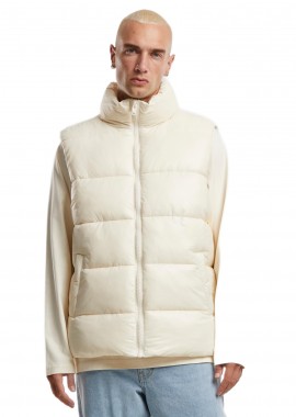 Urban Classics - Recycled Big Puffer Vest Urban Classics TB7015-02903 Whitesand