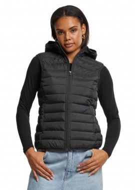 Urban Classics - Ladies Ultra Light Puffer Vest Urban Classics TB7156-00007 Black