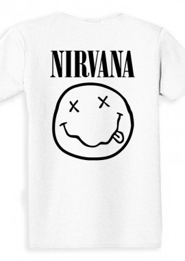 Rock Avenue - Παιδικό T-shirt Nirvana Logo Album Art Rock Avenue White