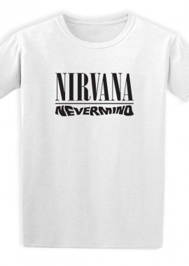 Rock Avenue - Παιδικό T-shirt Nirvana Nevermind Rock Avenue White