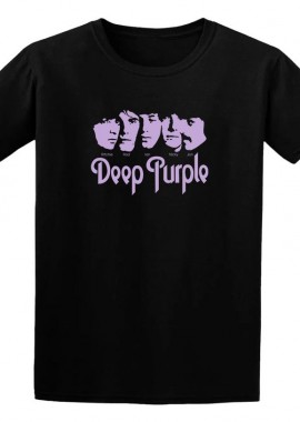 Rock Avenue - Παιδικό T-shirt Deep Purple Art1 Rock Avenue Black