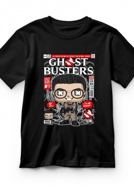 Pop Culture - Παιδικό T-shirt Dr Egon Spengler Ghostbusters Pop Culture Black