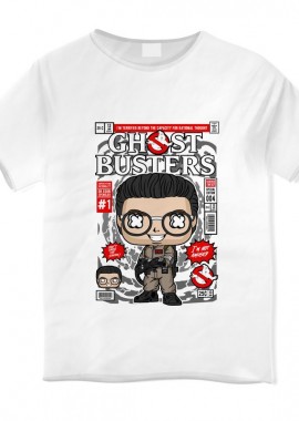 Pop Culture - Παιδικό T-shirt Dr Egon Spengler Ghostbusters Pop Culture White