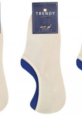 Trendy - Ανδρικά σούμπα PABLO 3 ζευγάρια Βαμβακερά Trendy 6299 Μπέζ