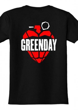 Rock Avenue - Παιδικό T-shirt Green Day Grenade Rock Avenue Black