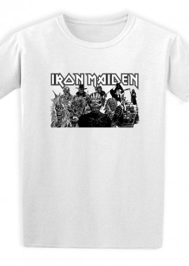 Rock Avenue - Παιδικό T-shirt Iron Maiden Rock Avenue White