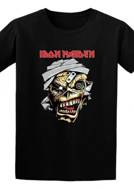 Rock Avenue - Παιδικό T-shirt Iron Maiden Eddie Metal1 Rock Avenue Black