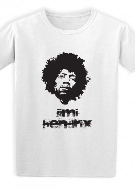 Rock Avenue - Παιδικό T-shirt Jimi Hendrix Art1 Rock Avenue White