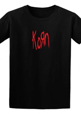 Rock Avenue - Παιδικό T-shirt Korn Band Logo Rock Avenue Black