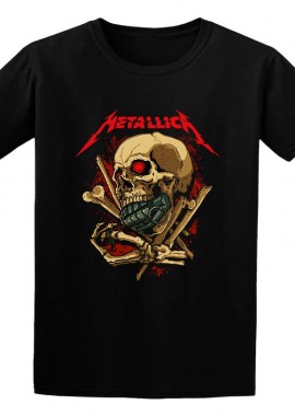 Rock Avenue - Παιδικό T-shirt Metallica Art2 Rock Avenue Black