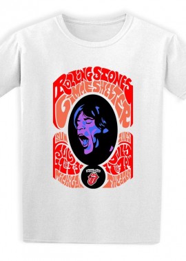 Rock Avenue - Παιδικό T-shirt Rolling Stone Rock N Roll Rock Avenue White