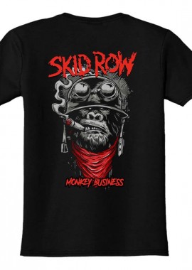 Rock Avenue - Παιδικό T-shirt Skid Row Monkey Business Rock Avenue Black