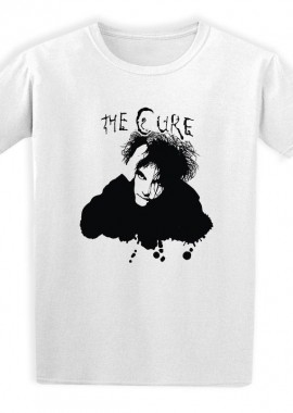 Rock Avenue - Παιδικό T-shirt The Cure Robert Smith Rock Avenue White
