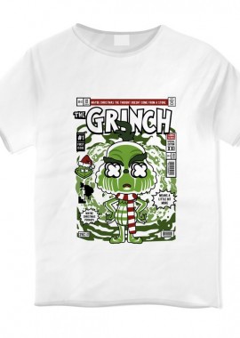 Pop Culture - Παιδικό T-shirt The Grinch Pop Culture White