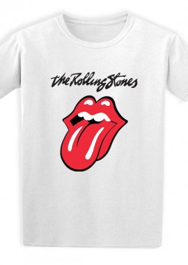 Rock Avenue - Παιδικό T-shirt The Rolling Stones Rock Avenue White