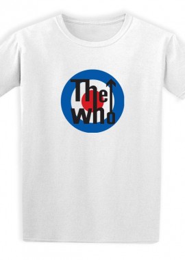 Rock Avenue - Παιδικό T-shirt The Who Band Logo Art Rock Avenue White