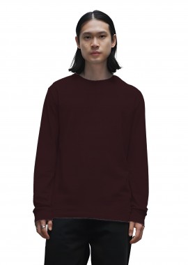 True Blanks by H&M - Μακρυμάνικο T-Shirt True Blanks by H&M 1148388 Maroon