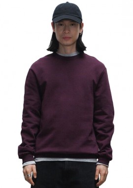 True Blanks by H&M - Regular Crewneck Φούτερ True Blanks by H&M 1148376 Maroon