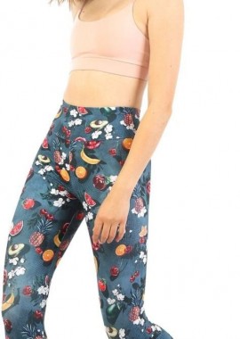 John Frank - Αθλητικό κολάν HEALTHY Dri-FIT John Frank 14515 Σκούρο Μπλέ