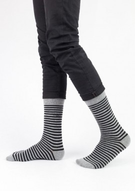 Trendy - Ανδρικές casual κάλτσες PABLO Βαμβακερές Trendy 16203 Μαύρο