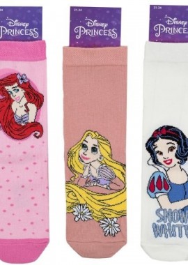 Disney - Παιδικές κάλτσες για κορίτσι MINNIE Βαμβακερές 3 ζευγάρια Disney 28252 Πολύχρωμο