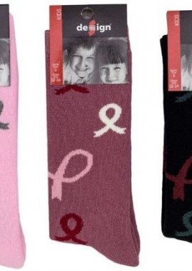 Design - Παιδικές κάλτσες για κορίτσι RIBBON II Βαμβακερές 3 ζευγάρια Design 28294 Πολύχρωμο