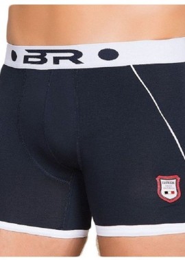 Berrak - Ανδρικό μποξεράκι BR Βαμβακερό - Modal Berrak 29874 Σκούρο Μπλέ