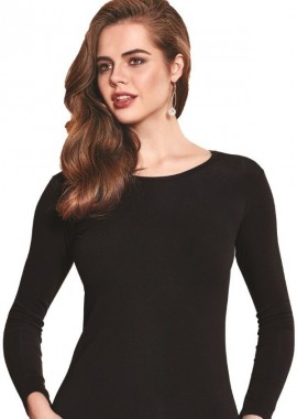 Berrak - Γυναικείο μακρυμάνικο ισοθερμικό THERMAL W Berrak 32844 Μαύρο