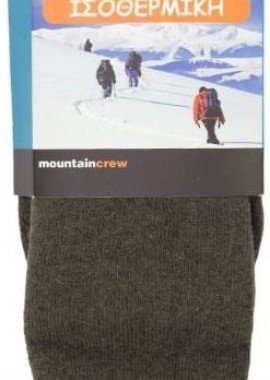 Trendy - Ανδρικές κάλτσες ισοθερμικές - πετσετέ MOUNTAIN CREW I Μάλλινες Trendy 33667 Χακί