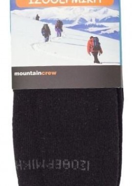 Trendy - Ανδρικές κάλτσες ισοθερμικές - πετσετέ MOUNTAIN CREW III Μάλλινες Trendy 33671 Μαύρο