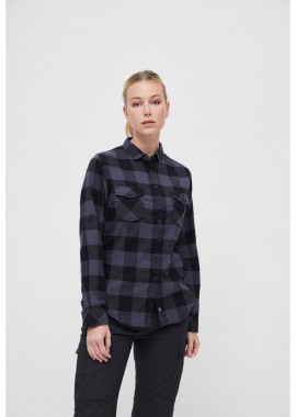 Brandit - Amy Flannel Shirt GIRLS Brandit BD9336-01198 black/grey