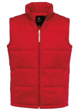 B & C - Αμάνικο Μπουφάν B & C JM930 Red