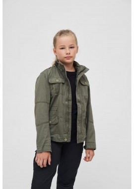 Brandit - Παιδικό Britannia Jacket Brandit BD6014-00176 olive