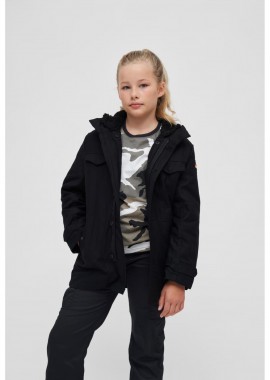Brandit - Παιδικό BW parka Brandit BD6012-00007 black