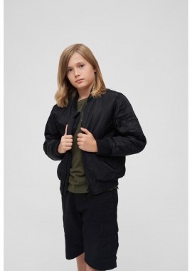 Brandit - Παιδικό MA1 Jacket Brandit BD6015-00007 black