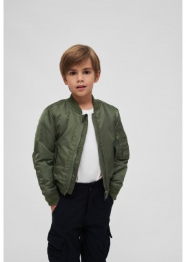 Brandit - Παιδικό MA1 Jacket Brandit BD6015-00176 olive
