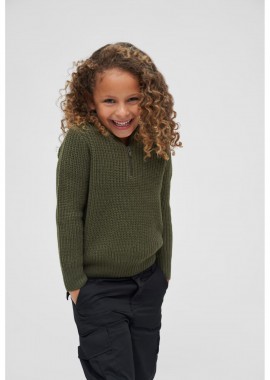 Brandit - Παιδικό Marine Troyer Sweater Brandit BD6018-00176 olive