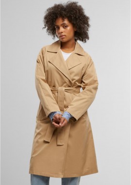 Urban Classics - Γυναικείο trench coat Urban Classics TB7149-03738 unionbeige