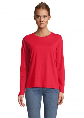 SOLS - Γυναικείο μακρυμάνικο T-shirt Sol's Monarch Women - 04443 Red