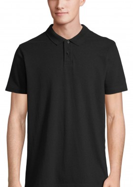 SOLS - Unisex πόλο πικέ Sol's Pulse - 04502 Black