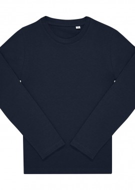 B & C - Μακρυμάνικο Παιδικό T-Shirt E150 B & C 03742200 Navy