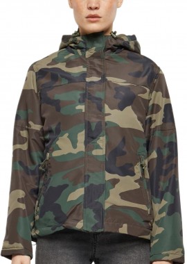 Brandit - Ladies Windbreaker Frontzip Brandit BD33113-00992 woodland