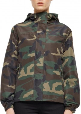 Brandit - Ladies Summer Windbreaker Frontzip Brandit BD33114-00992 woodland