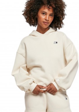 Starter Black Label - Ladies Starter Essential Oversized Hoody Starter Black Label ST228-03621 palewhite