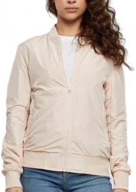 Urban Classics - Ladies Light Bomber Jacket Urban Classics TB1217-00760 light pink