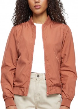 Urban Classics - Ladies Light Bomber Jacket Urban Classics TB1217-04420 terracotta