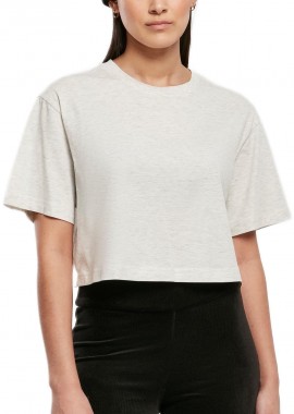 Urban Classics - Ladies Short Oversized Tee Urban Classics TB1555-00143 lightgrey