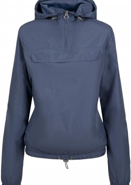 Urban Classics - Ladies Basic Pull Over Jacket Urban Classics TB2013-02428 vintageblue